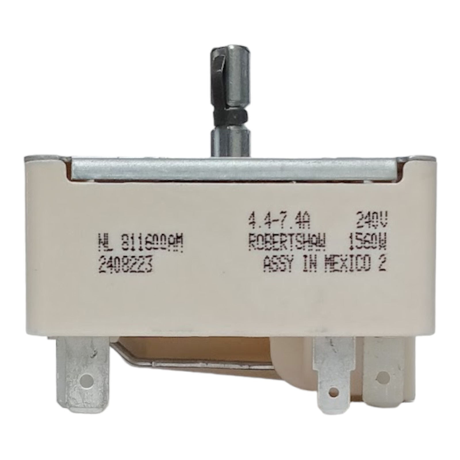 WB24T10029 for GE Range Burner Unit Infinite Switch Control Robertshaw 811600