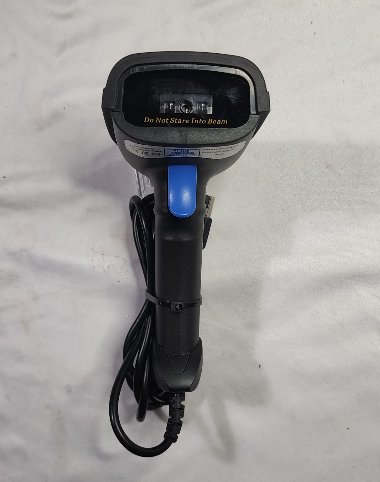 Netum NT 1330 Wired USB Handheld CCD Barcode Scanner Gun TESTED
