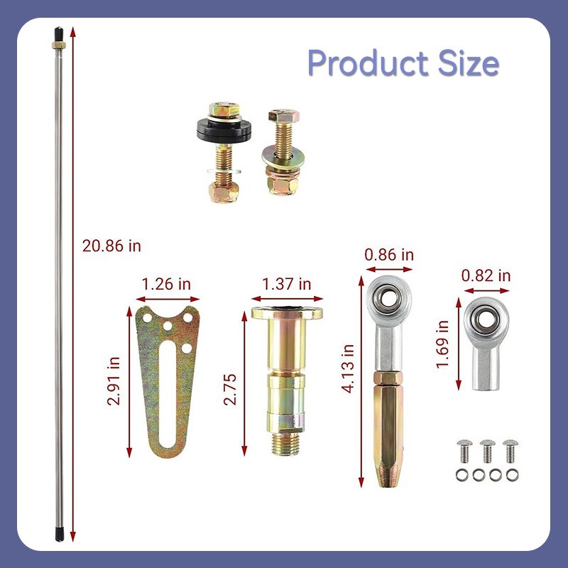 21" Adjustable Column Shift Linkage Kit fit for Ford Transmission ACA-1807