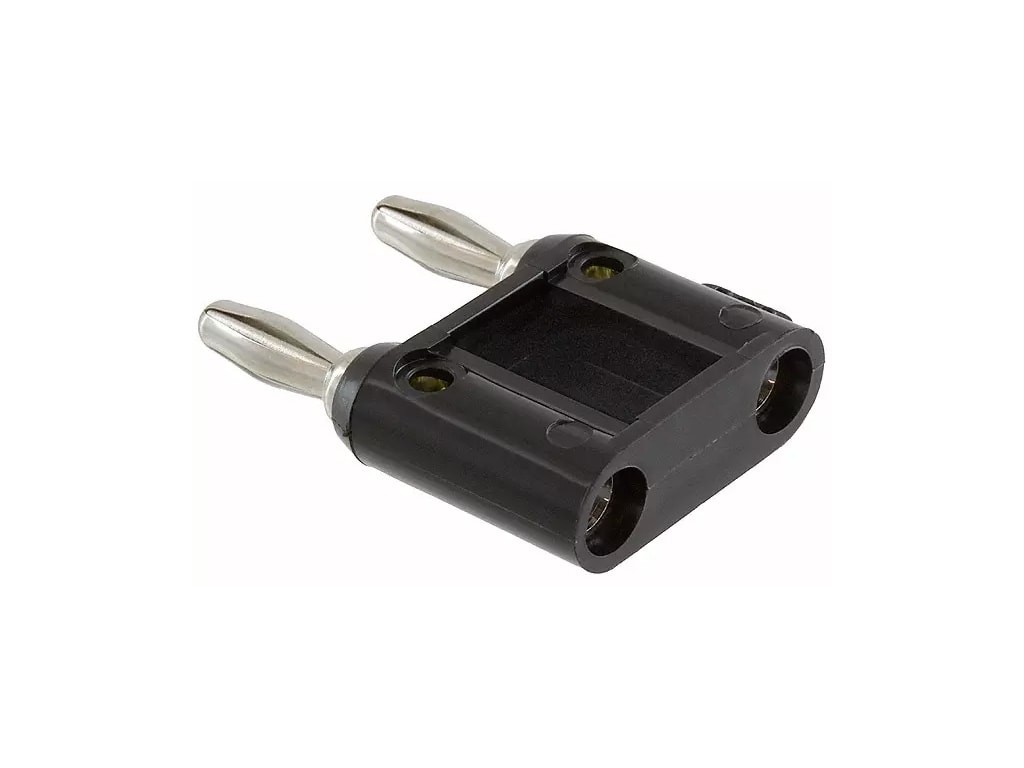 Pomona 1330-0 - Double Banana Plug with Component Mounting Area, Solderless,