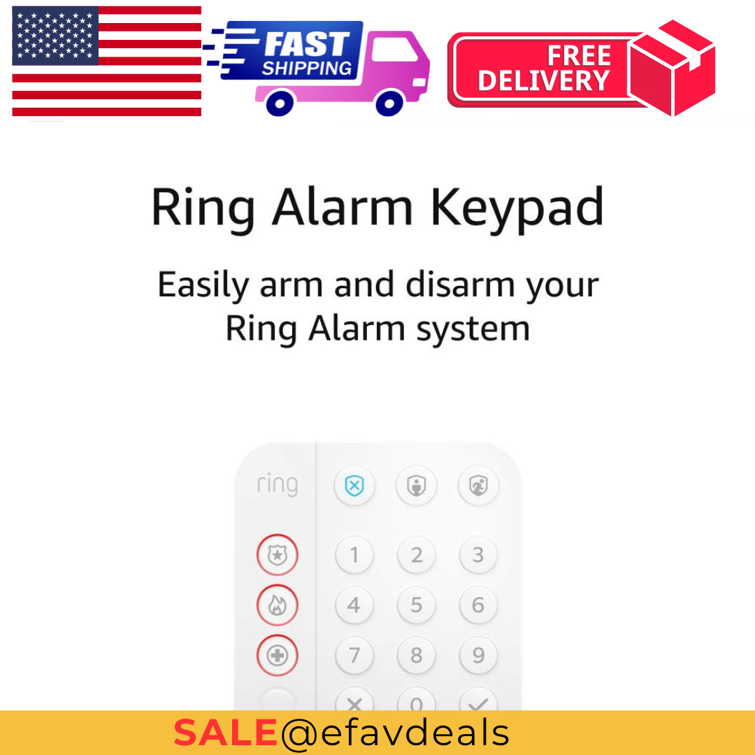 Ring - Alarm Keypad (2nd Gen) - White