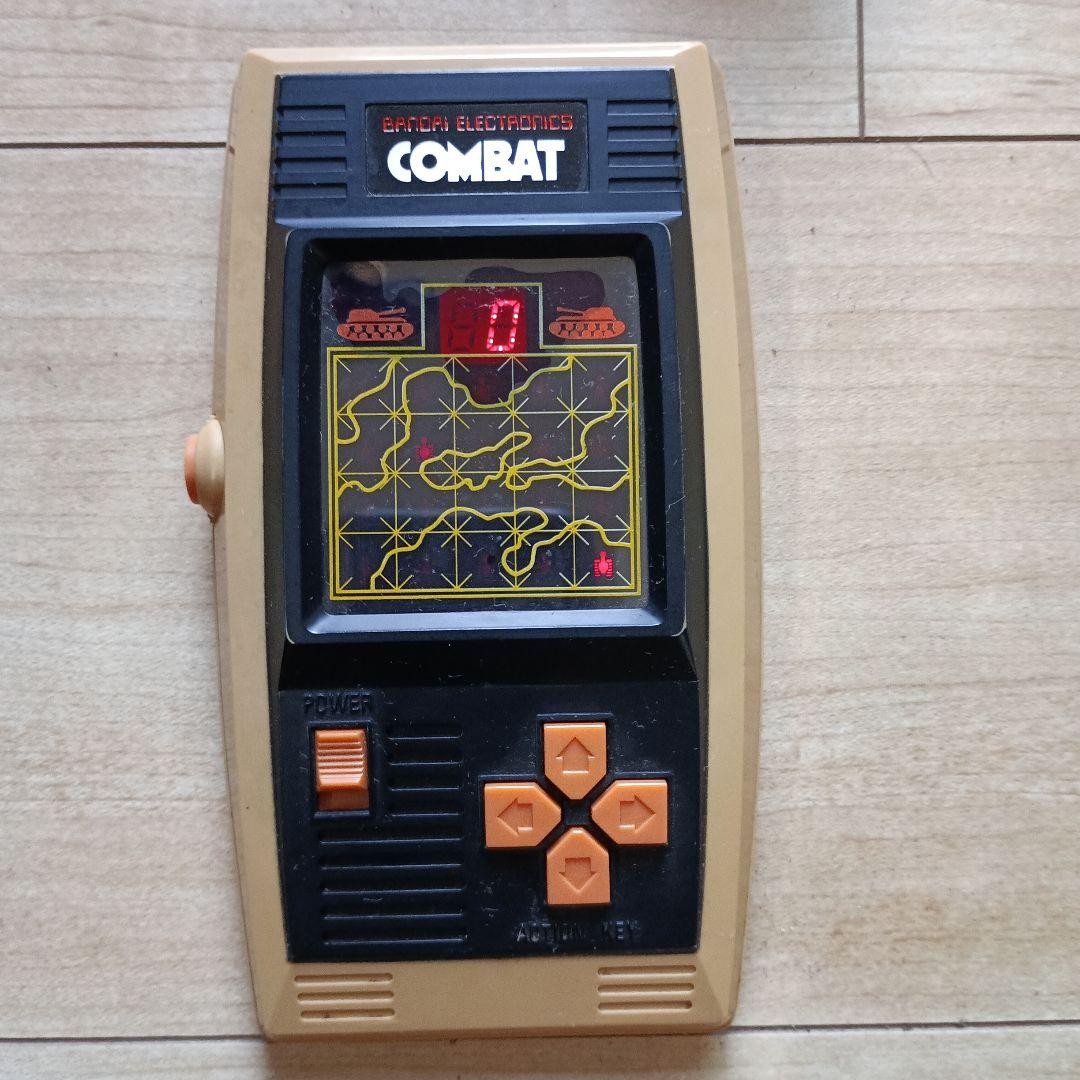 Bandai Combat LSI Handheld Electronic Game Boxed Tested Working Jpan