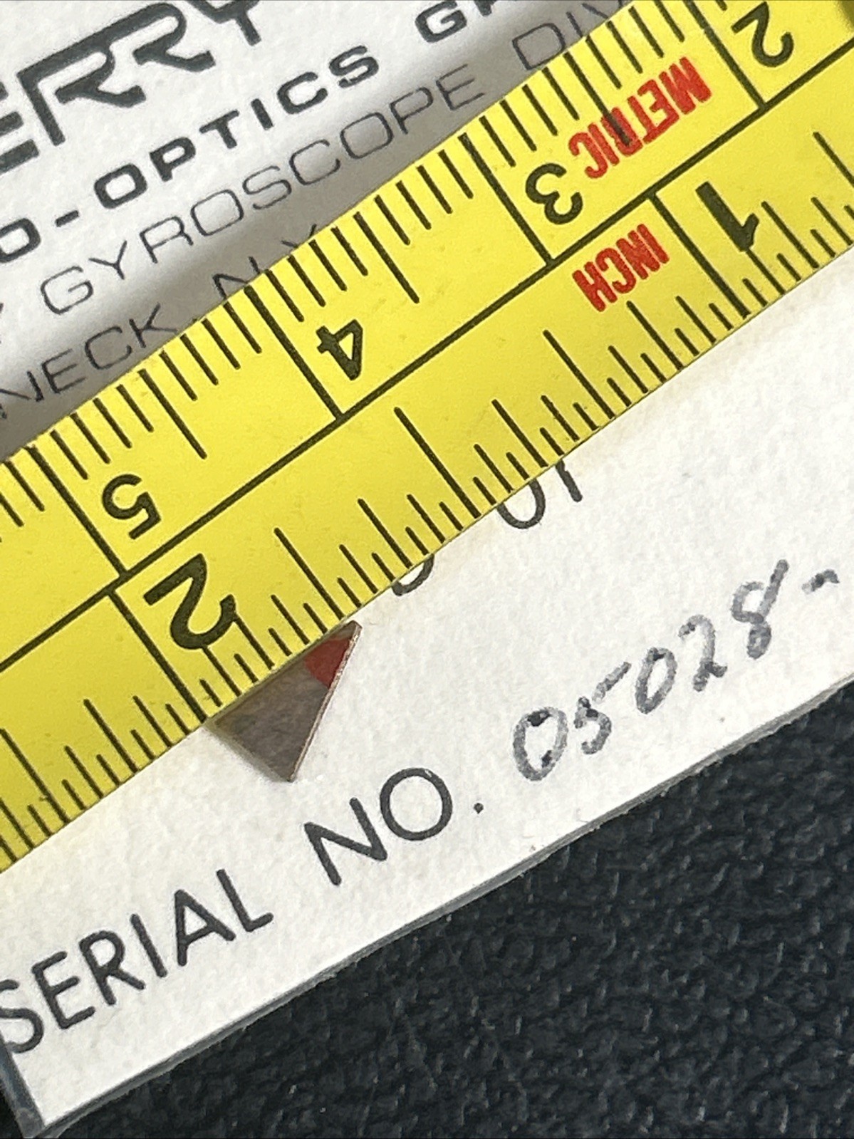 Sperry Electro-Optics Group GaAs Laser, Type 030-D-01