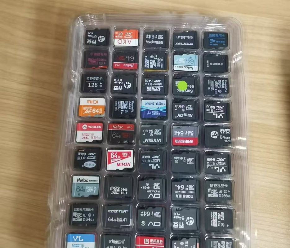 5pcs 256GB TF SD Cards Flash Memory Random Brand Mixed Brand