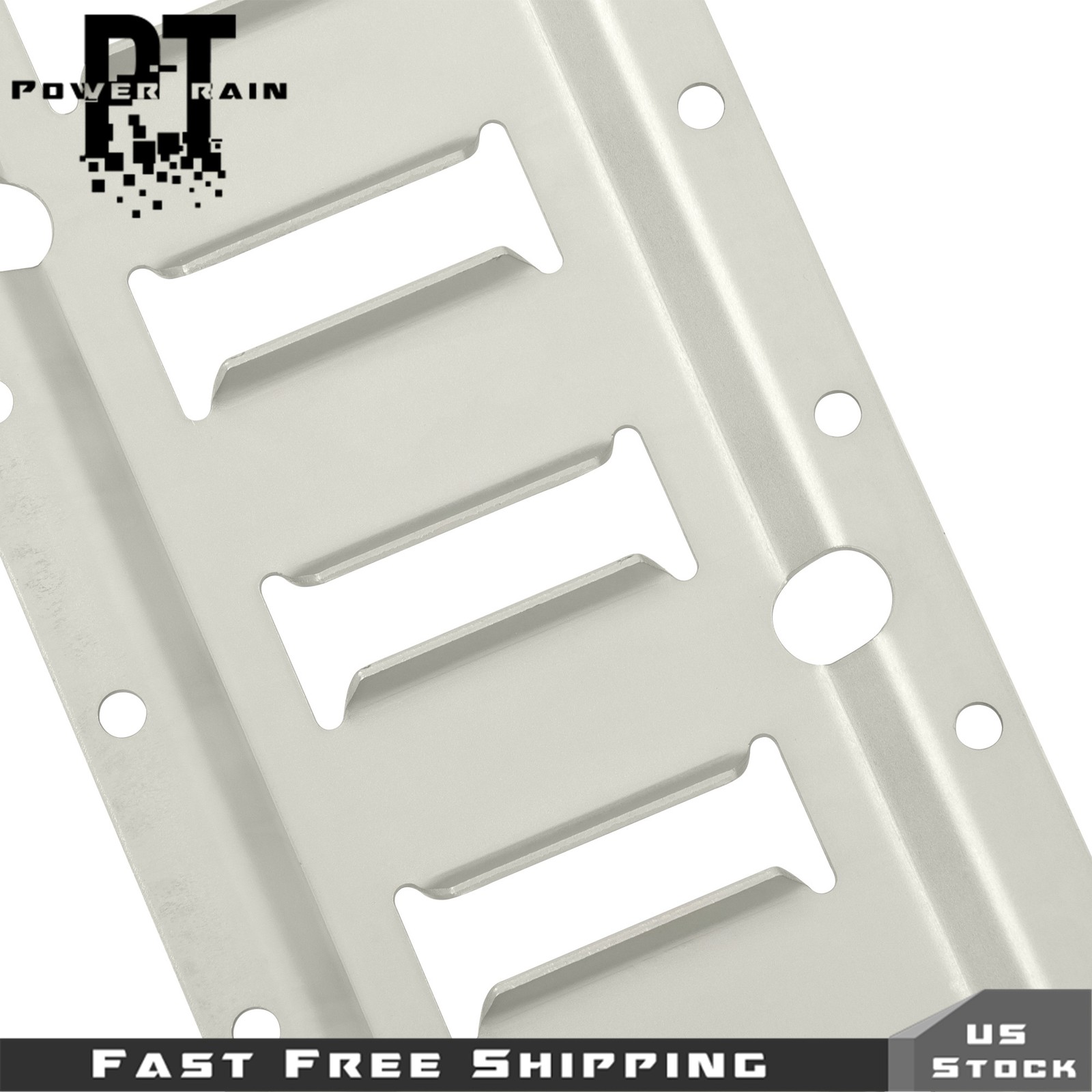 8x 5' Galvanized E-Track for Enclosed Trailers Cargo Trucks Vans Haulers