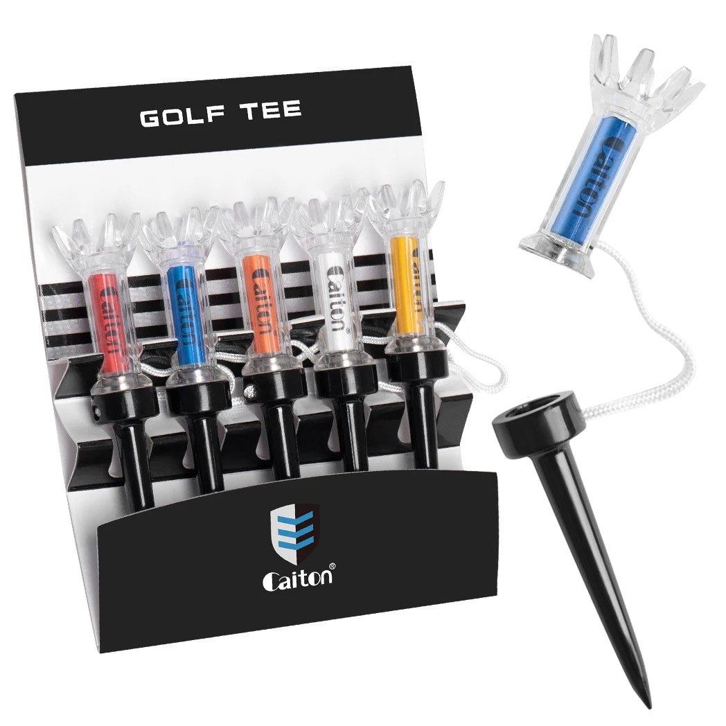 Magnetic Golf Tee Set: 3 Sizes Pro Accessory for Accuracy & Performance