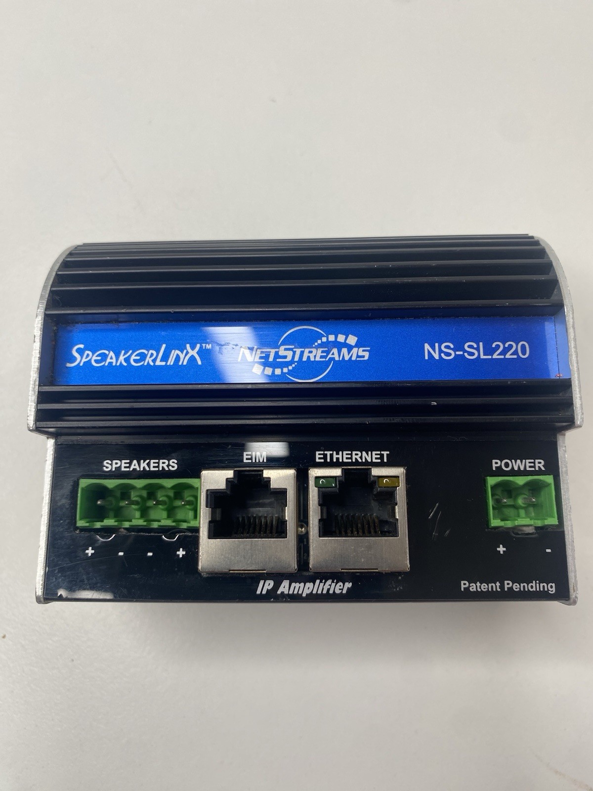 #3 NetStreams SpeakerLinX NS-SL220 Room Controller Amplifier EIM Ethernet Ports