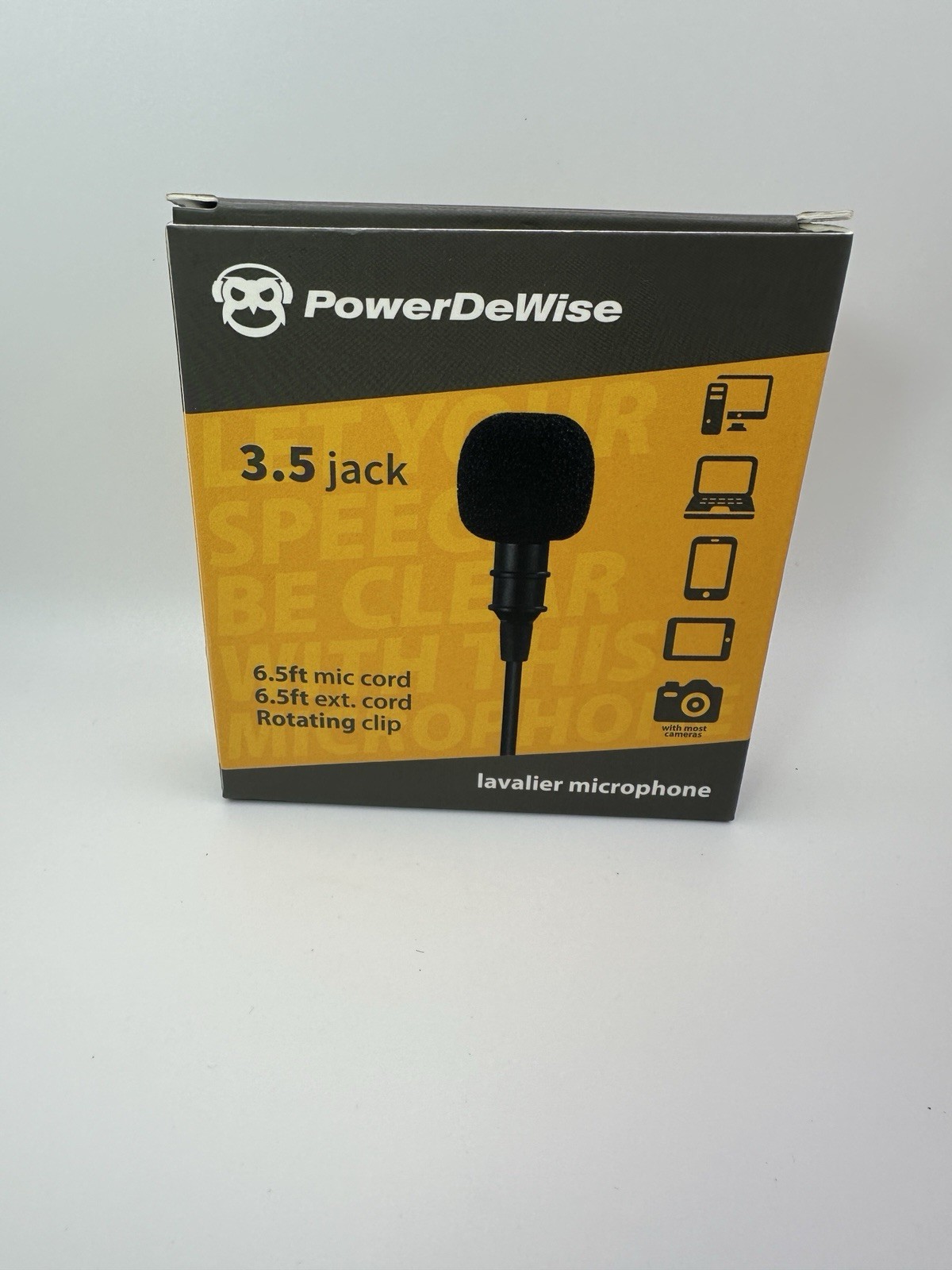 powerdewise lavalier microphone