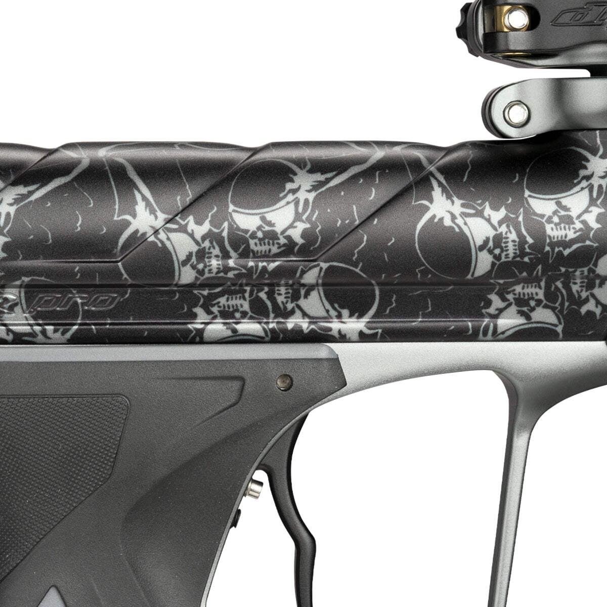 Dye DSR Pro Paintball Marker - PGA - Sandana Skulls Grey