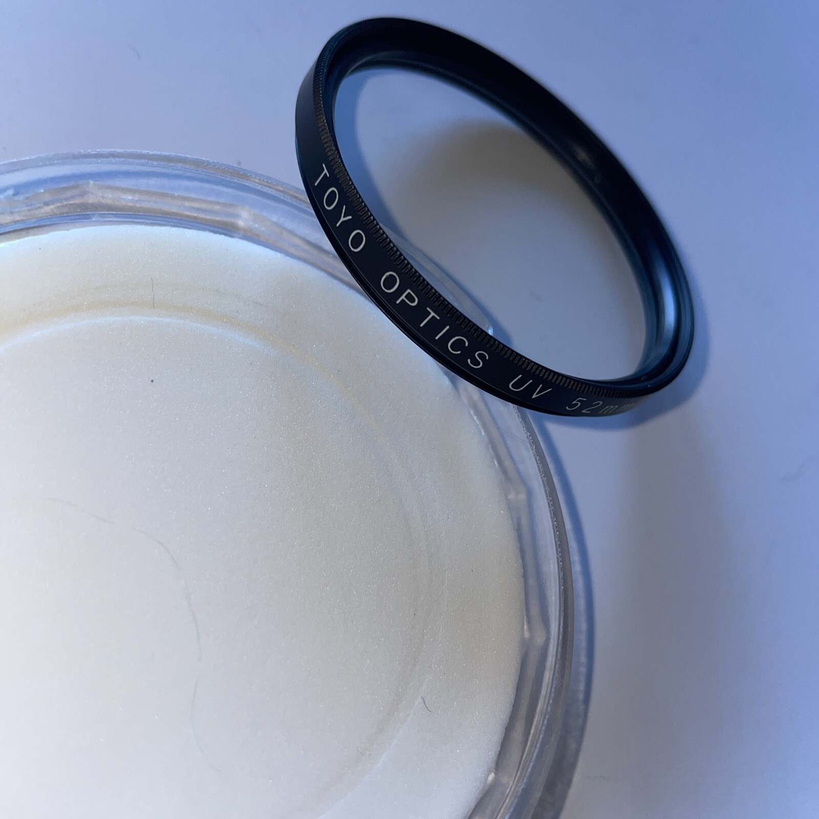 Toyo Optics 52mm UV filter with Case — Very Good Condition!