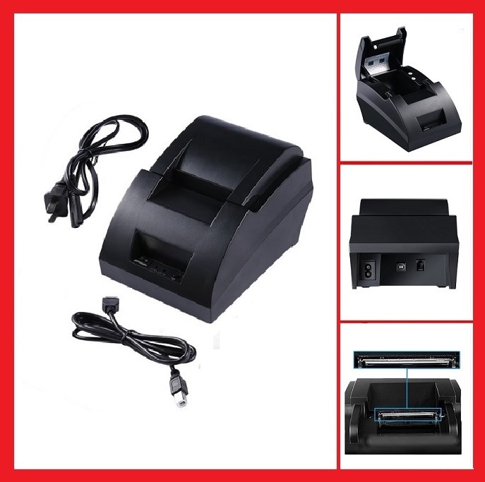 Quickbooks Aldelo POS: USB Thermal Receipt Printer, Barcode Scanner, Cash Drawer