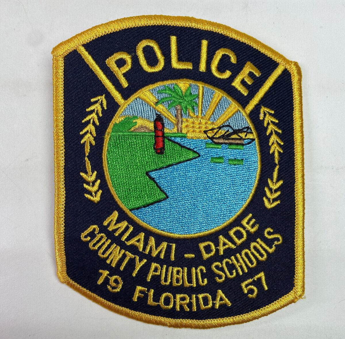 Miami-Dade County Public Schools Police Florida FL Patch D10B