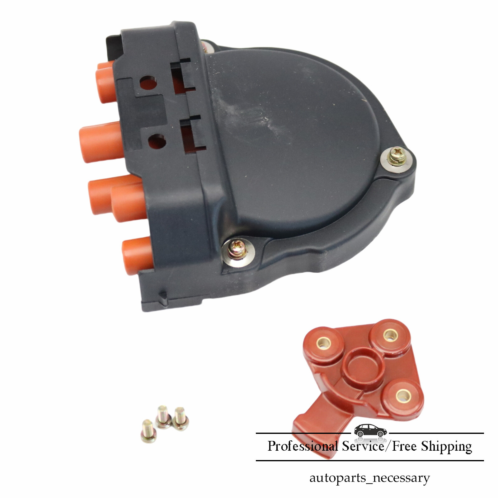 Fits For BMW E23 E24 E28 E30 E31 E32 E34 Ignition Distributor Rotor & Cap Kit US
