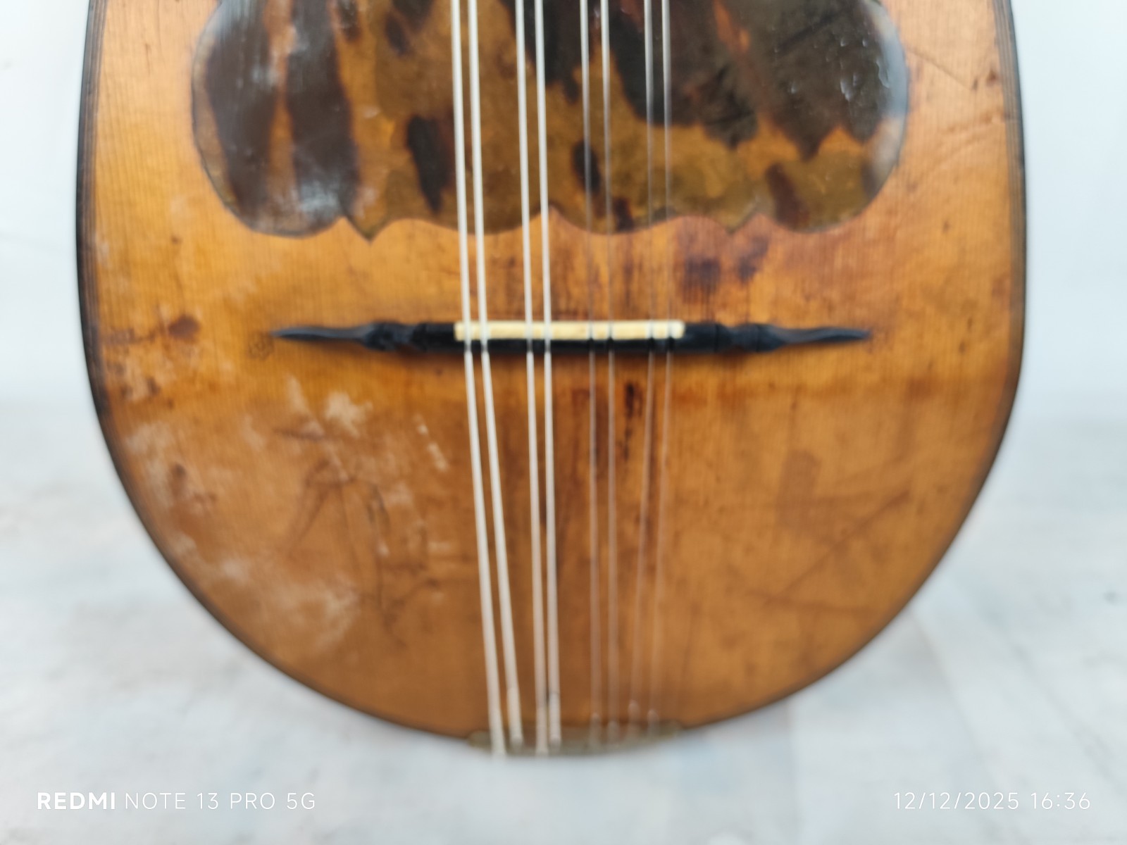 Very Rare Mandolin Signed Sarablo (JTL) 1911 France 4/4 曼陀林 만돌린マンドリン