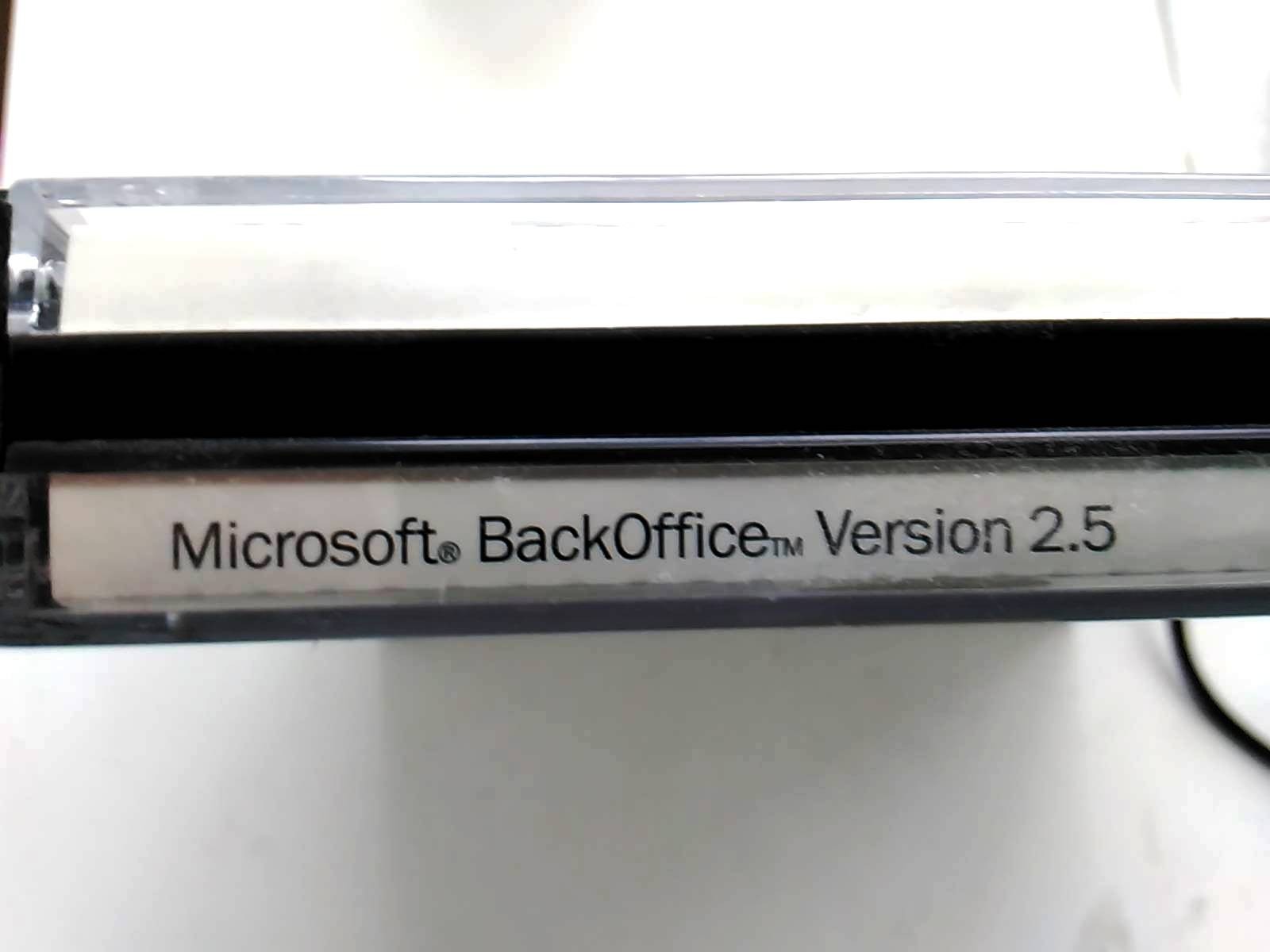 Microsoft BackOffice Version 2.5 Full Version w/ 10 Client Access