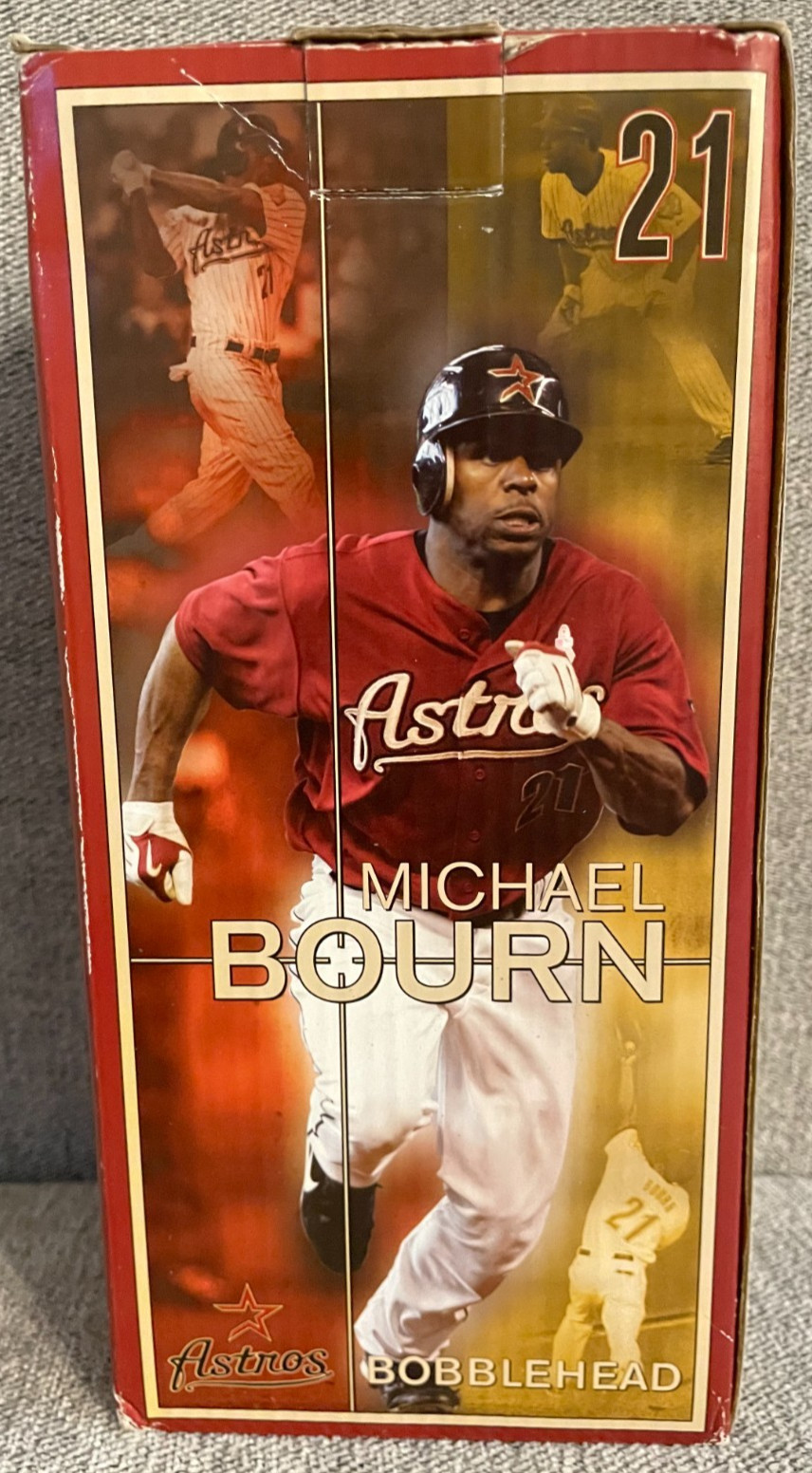 Michael Bourn 2009 Gold Glove Winner Bobblehead Houston Astros Coca-Cola