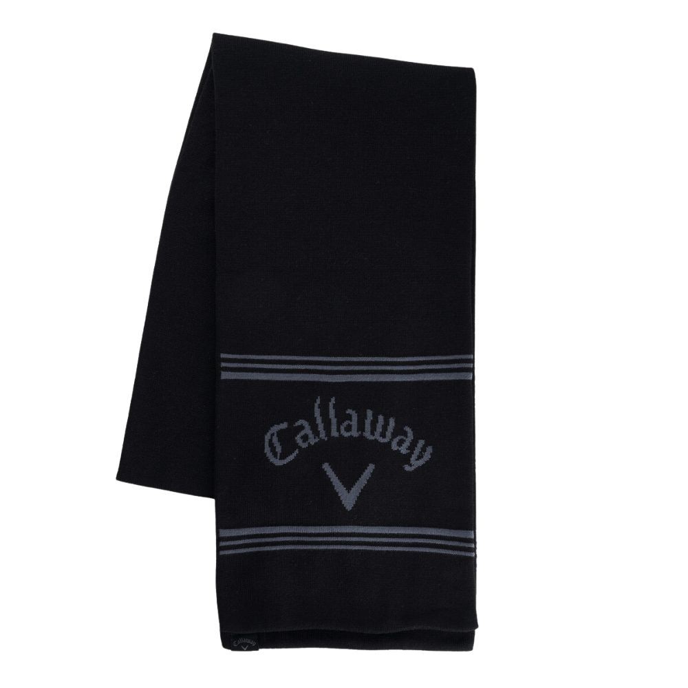 Callaway Golf Winter Scarf - Black - New