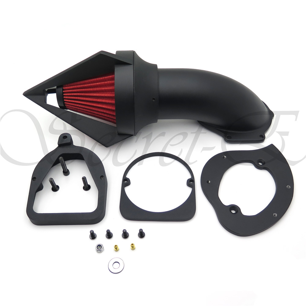 Black Spike Air Cleaner Kit Intake Filter For Honda Spirit Ace 750 1998-2013