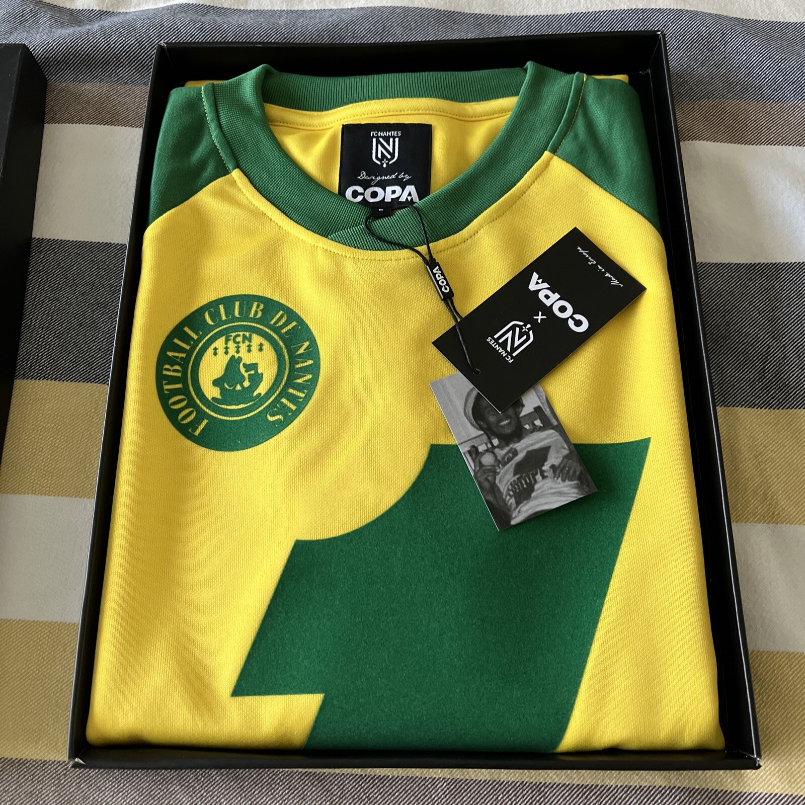 Copa FCN Nantes Retro Jersey - New Size L - Soccer Football
