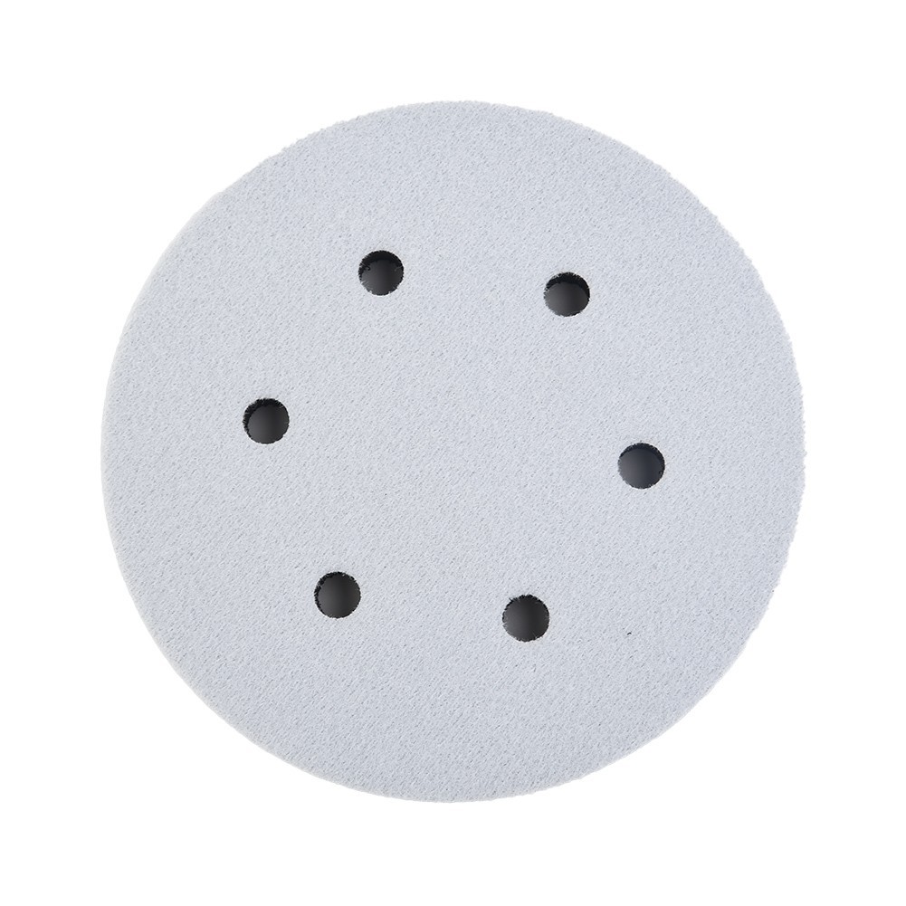Interface Pad Soft Interface Pad 150mm 6 Hole Disc Pad Foam Disc Hook&Loop