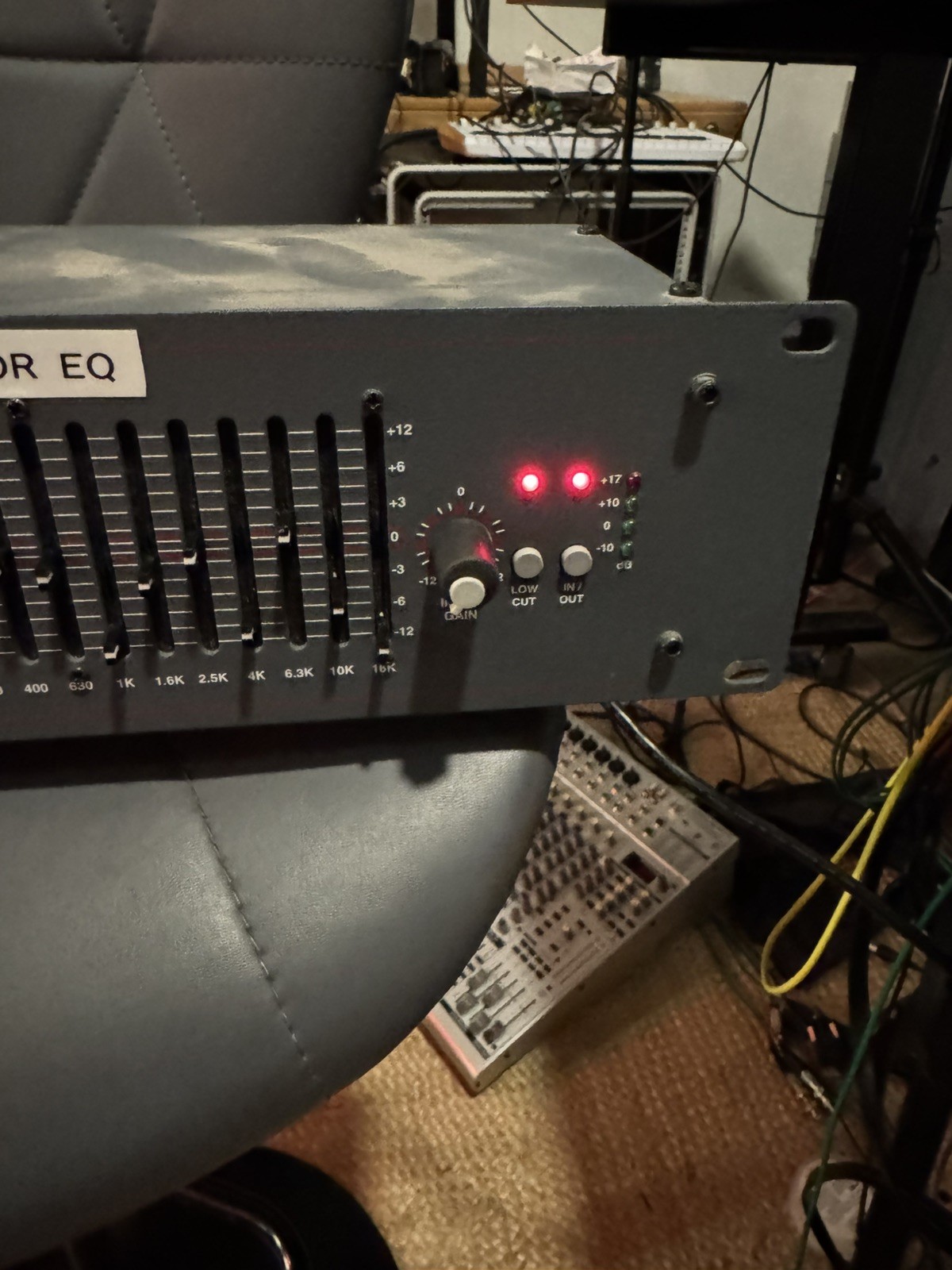 DOD SR 830 Q Dual 15 Band 2 Channel Stereo EQ Graphic Equalizer Processor