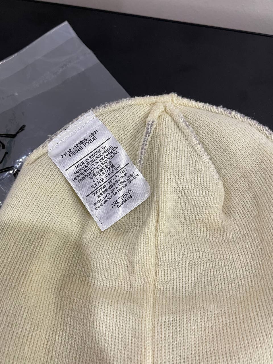 Arc'teryx Grotto Toque Beanie Cream Alpine Rose Unisex Winter Knit Hat NWT 2026