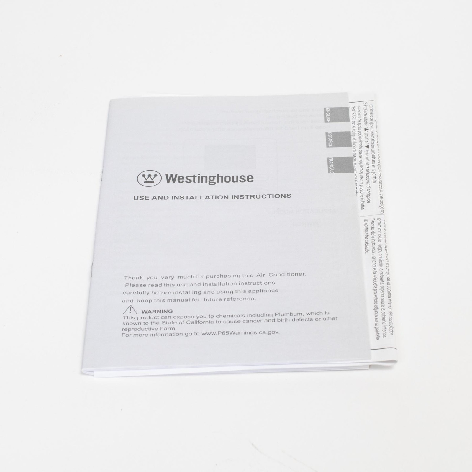 Westinghouse Wired Remote Controller Wall Thermostat WWRCU Mini Split White New