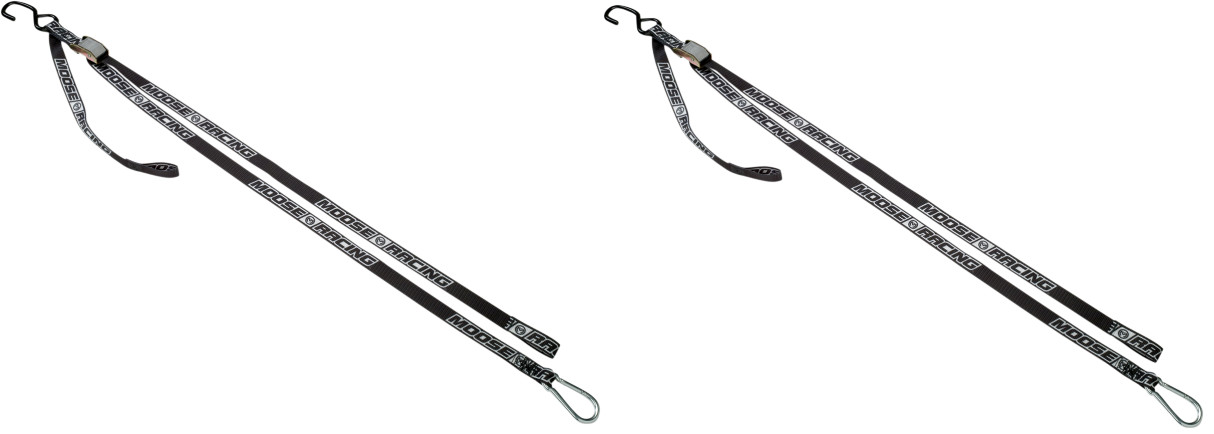 Moose 3920-0305 Carabiner Tie Downs Black