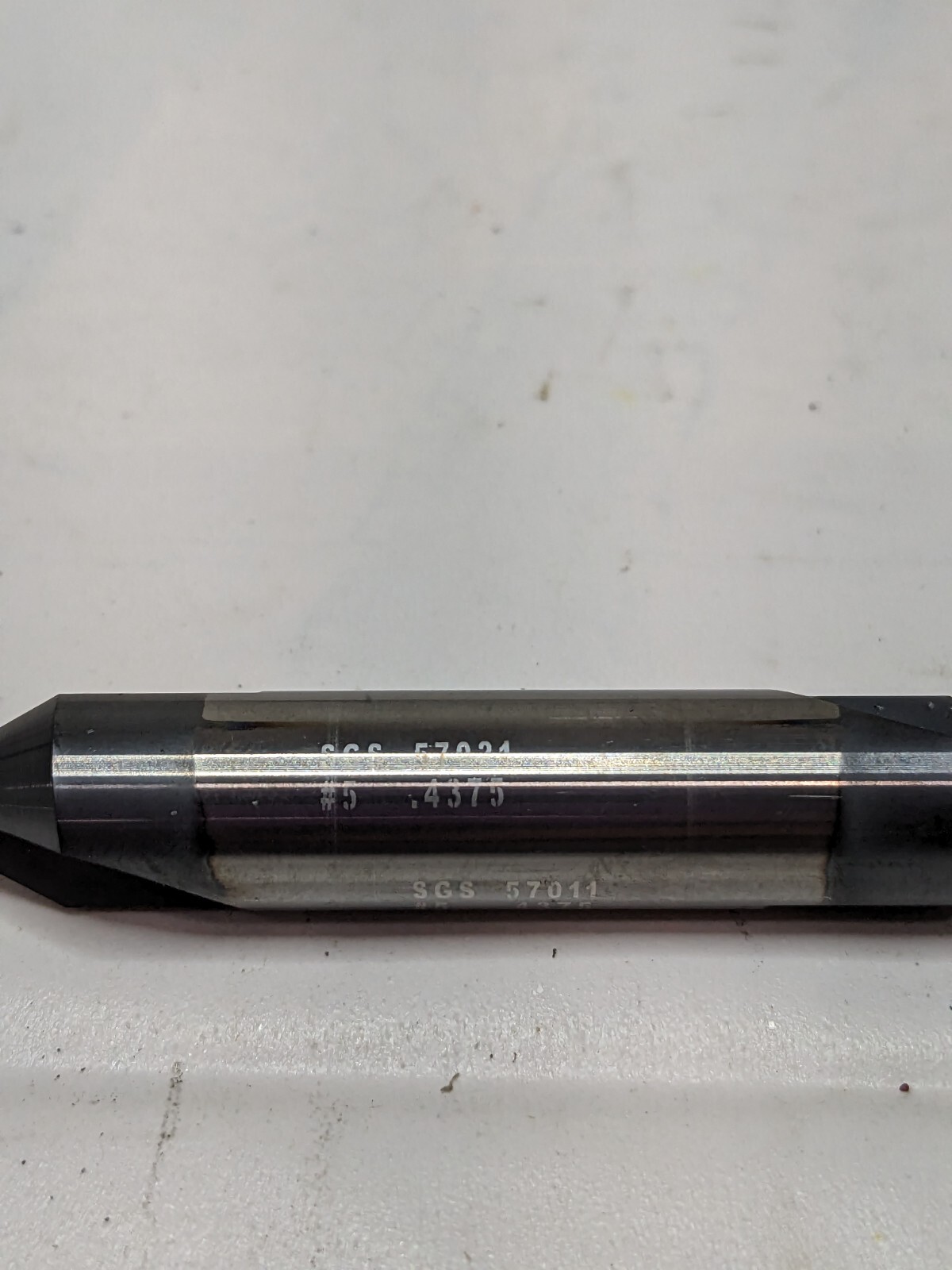 SGS Combo Drill & Countersink: 3/16, 118°, Solid Carbide 57021
