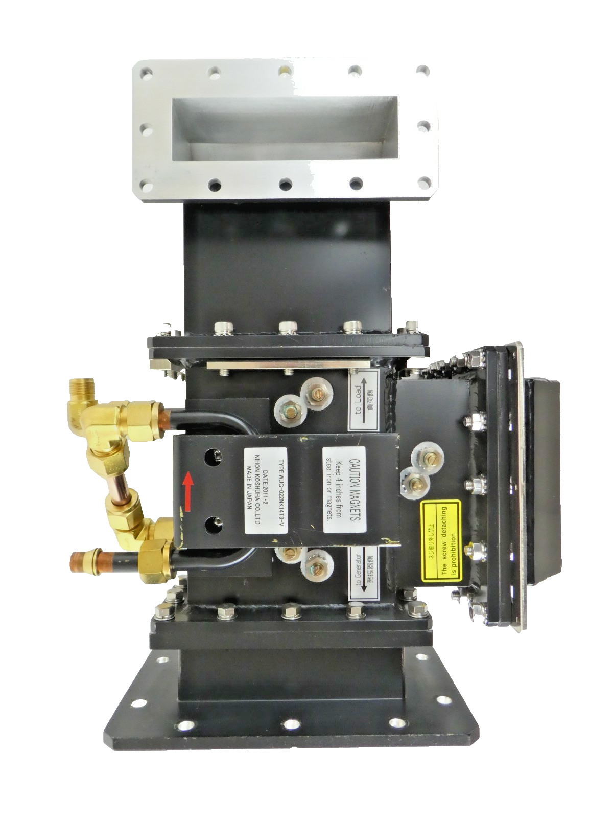 Nihon WUG-022NK14T3-V RF Waveguide WTM-02X-02NX1T2-V WEC-029NX50•90T2-V Working