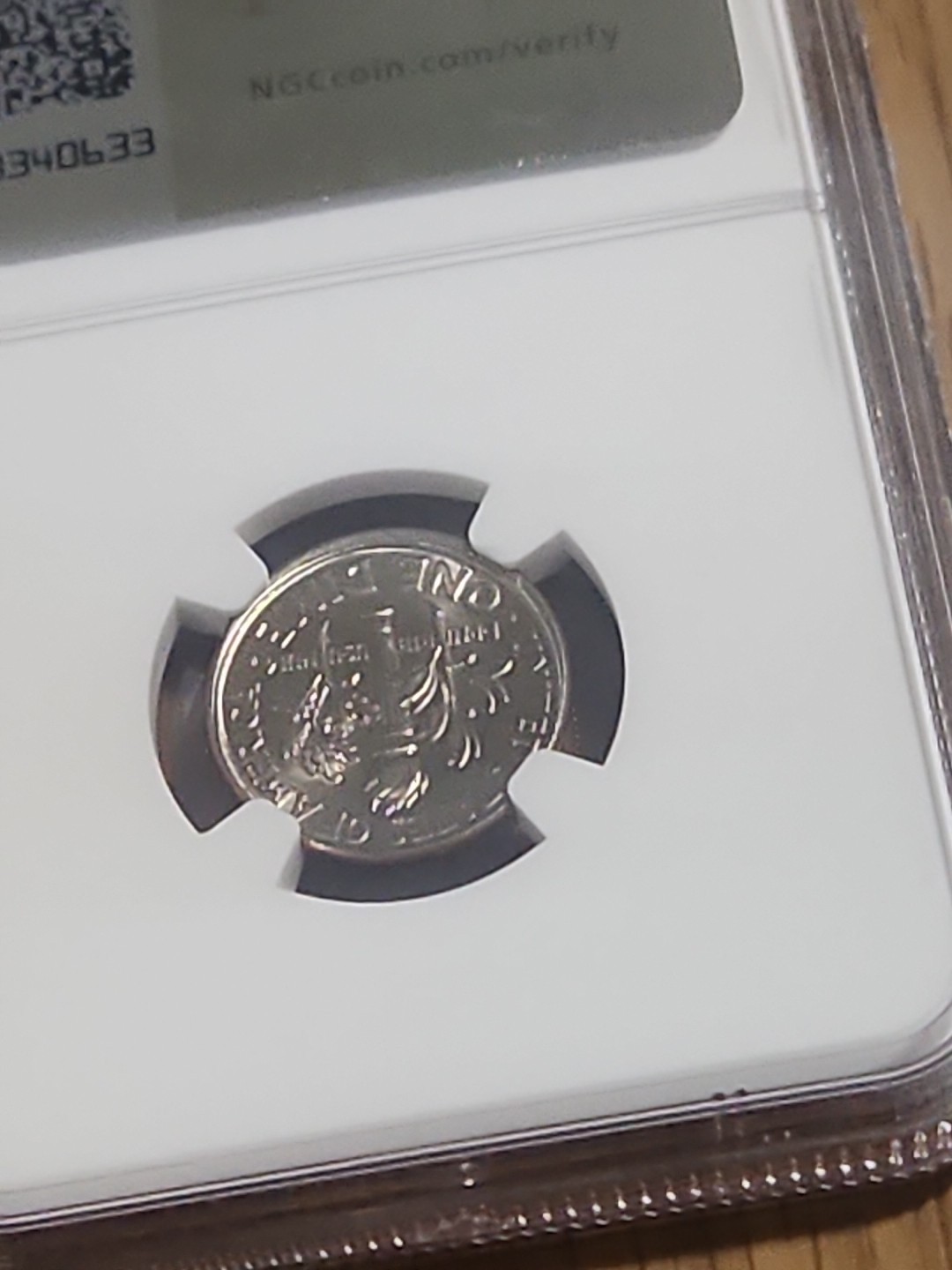 2005-P Roosevelt Dime with Mint Error Uncirculated