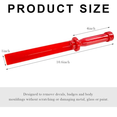 Chisel Scraper, Non-Marring High Impact Resistant Nylon Razor Scraper Remover