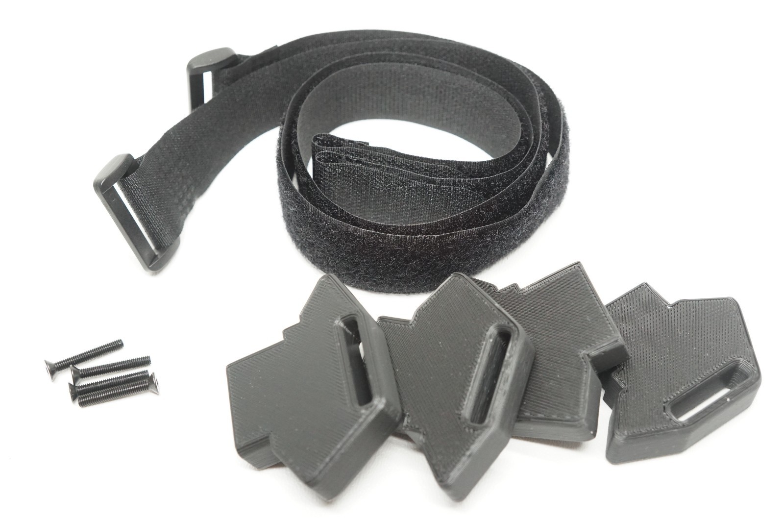Battery Hold Down Mounts / Straps - Compatible w/ Traxxas XMAXX XRT & Sandcar