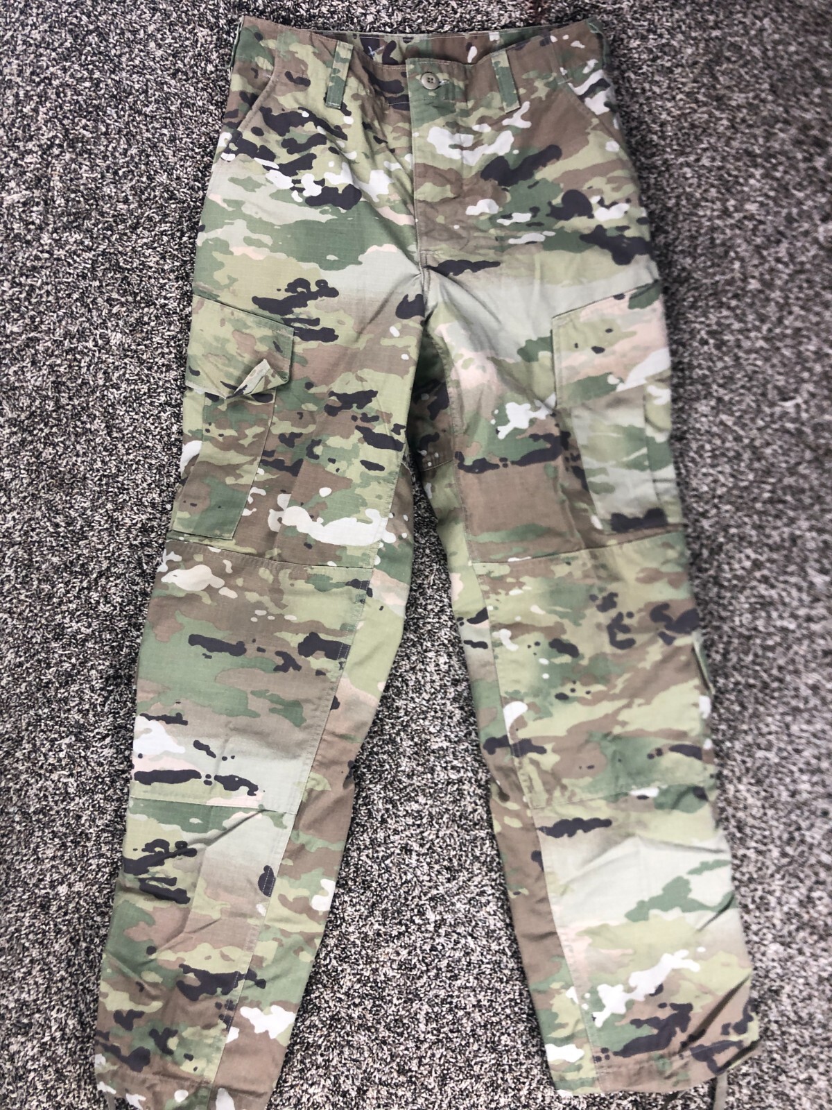 Army Combat Cargo Utility Trousers Uniform Multicam Unisex Small Regular