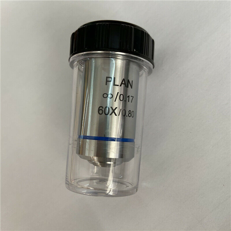 1PC 4X 10X 20X 40X 60X 100X Infinity Plan Objective Lens for Olympus Microscope