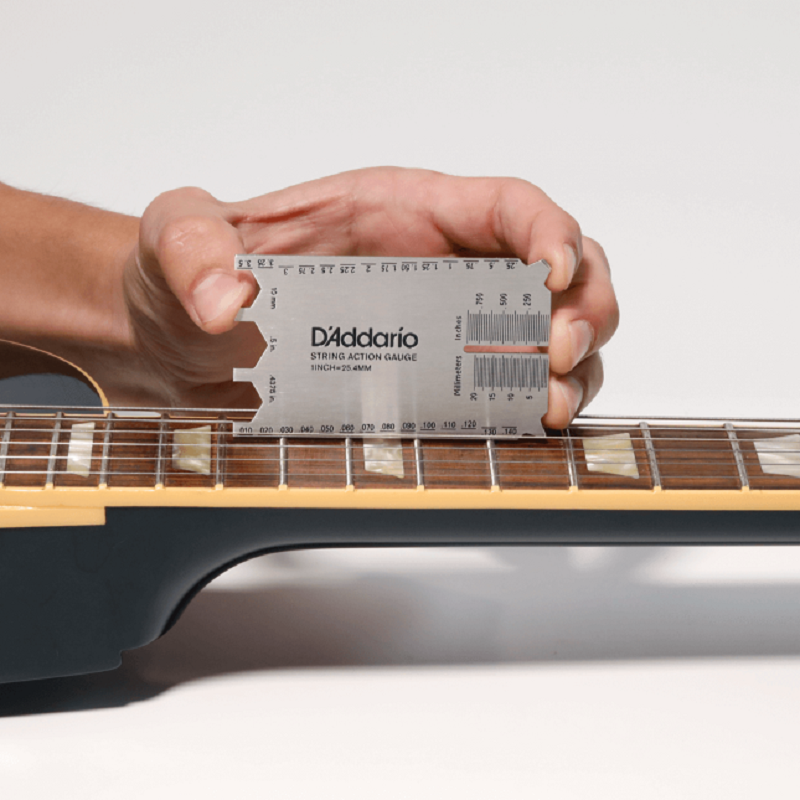 D'Addario Guitar String Height Gauge Set Up Tool PW-SHG-01