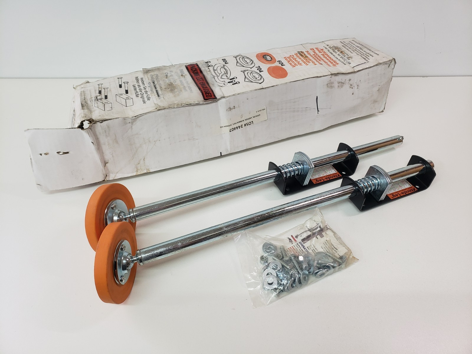 UNUSED - Ladder Levelers 600 Leg Ladder Extension Feet Rubber
