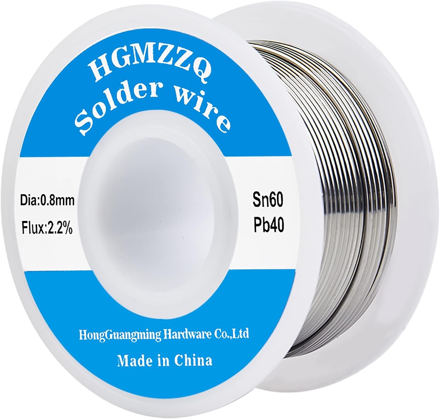 60/40 Tin Lead Rosin Core Solder Wire 0.8mm 50g for Electrical Soldering