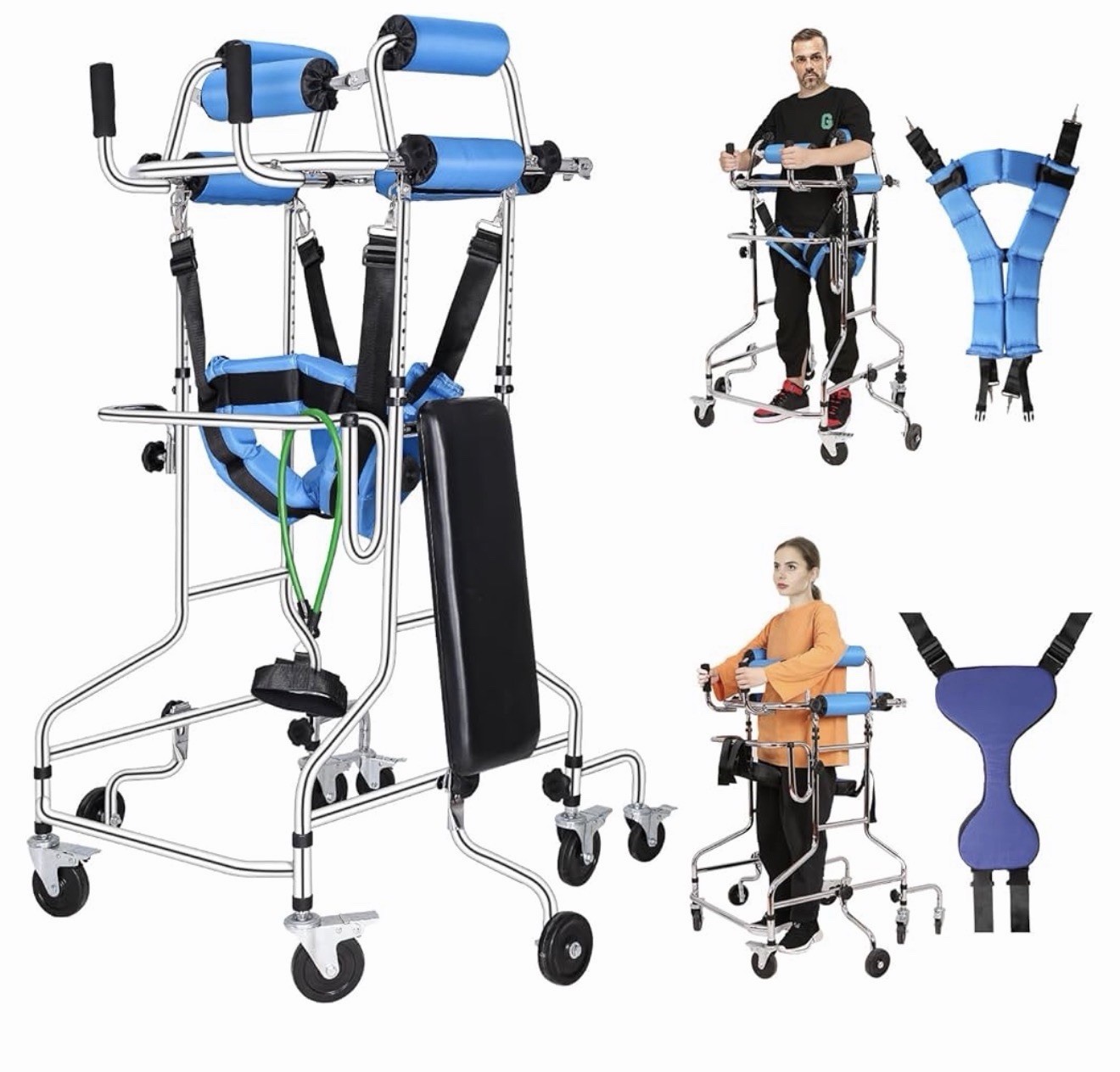 Adult Standing Walker for Seniors Hemiplegia Rehabilitation