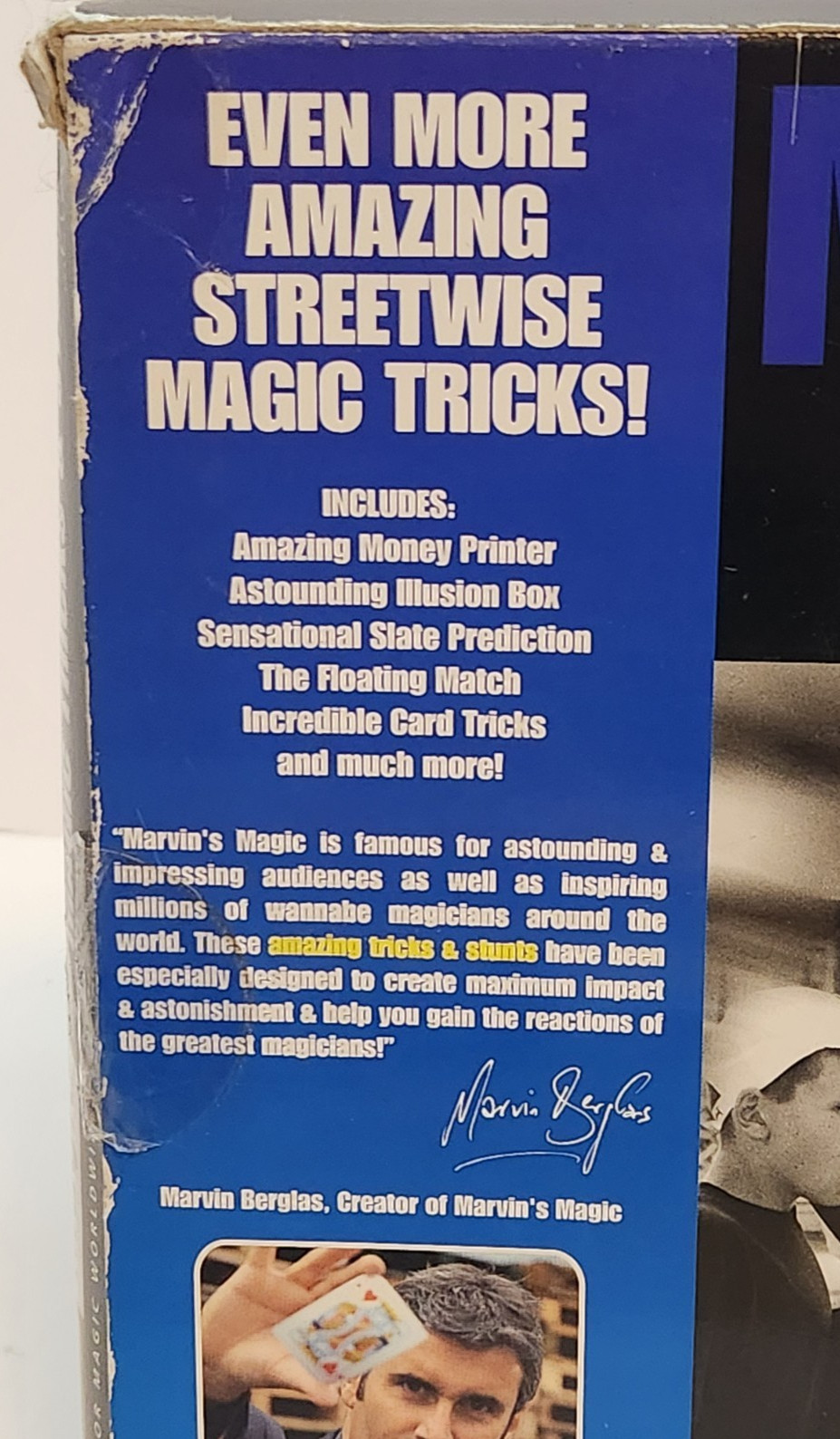 Magic Marvin's Mind-blowing Magic Set, New Open Box