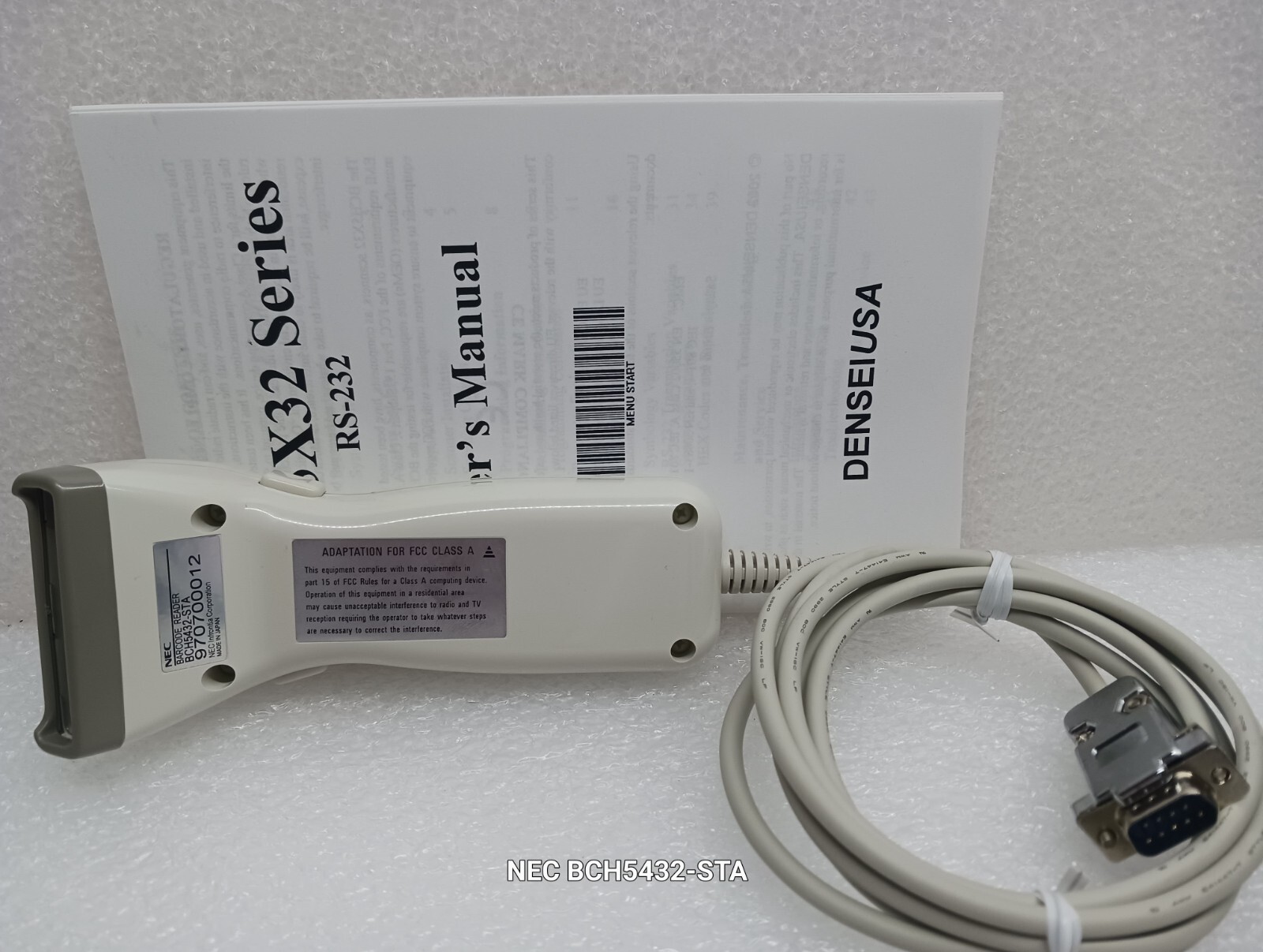 NEC BCH5432- STA Handheld Barcode Reader (New Open Box)