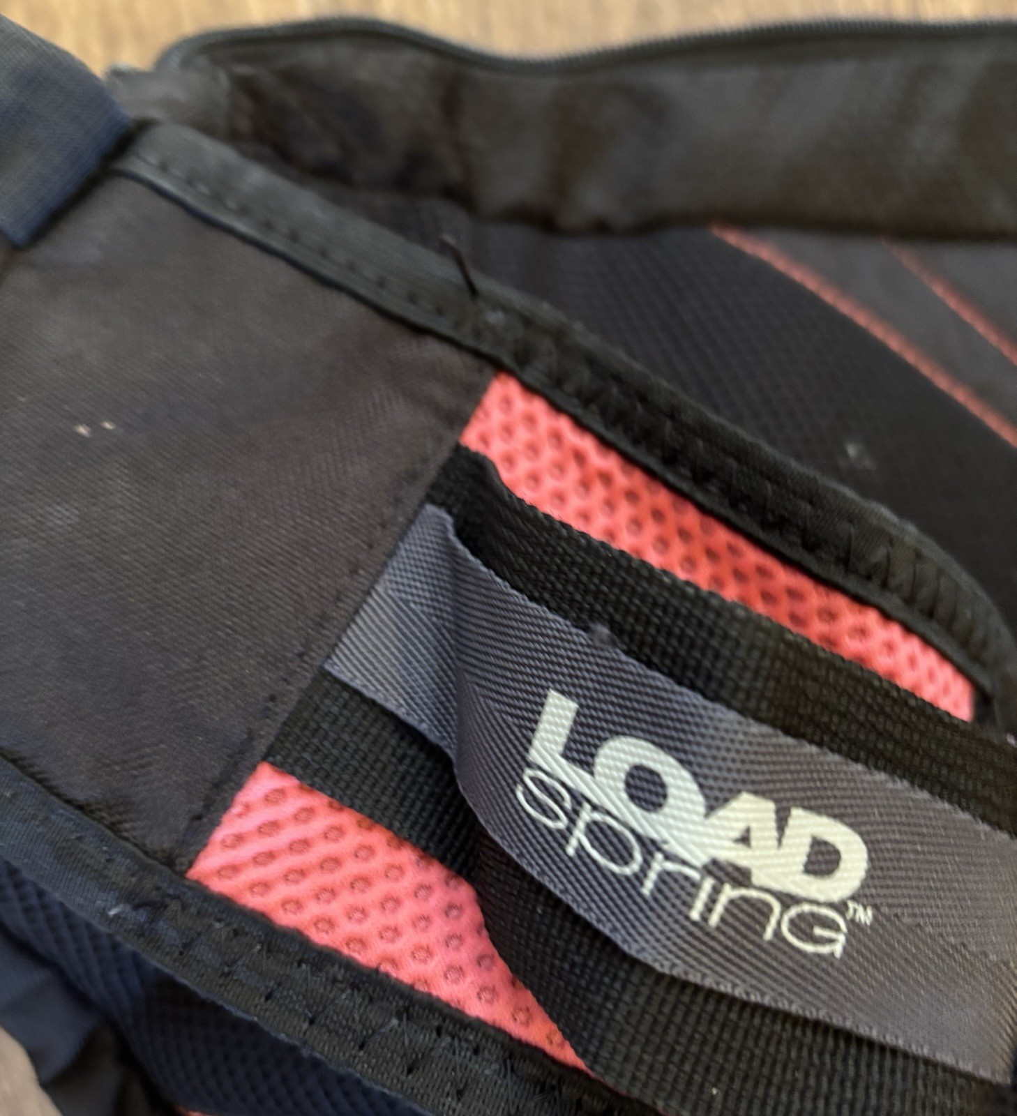 Adidas Sling Backpack Crossbody Bag Black Coral Adjustable Strap Unisex