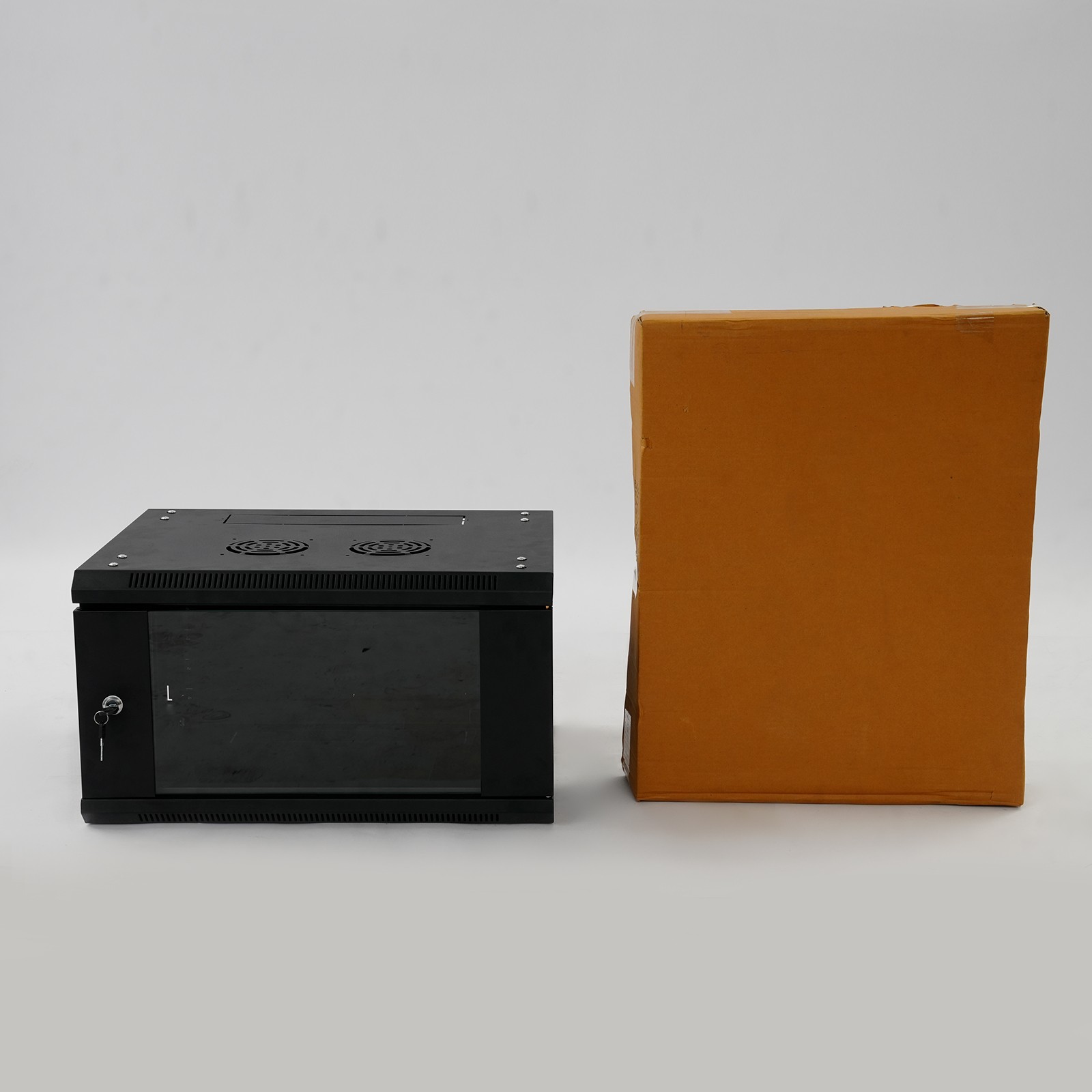 6U Wall Mount Network Server Cabinet Server Rack Cabinet Enclosure for IT Equip