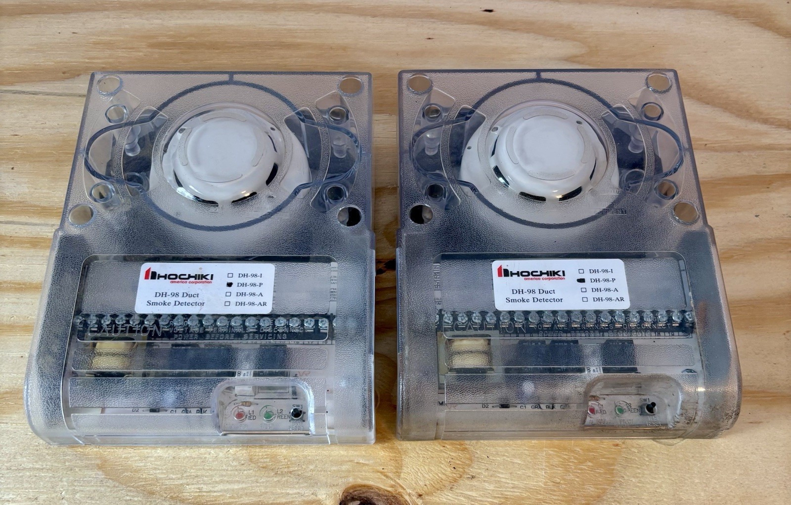 Hochiki DH-98-p DH98  Photoelectric Duct Smoke Detector DH98P Pre-owned (2)