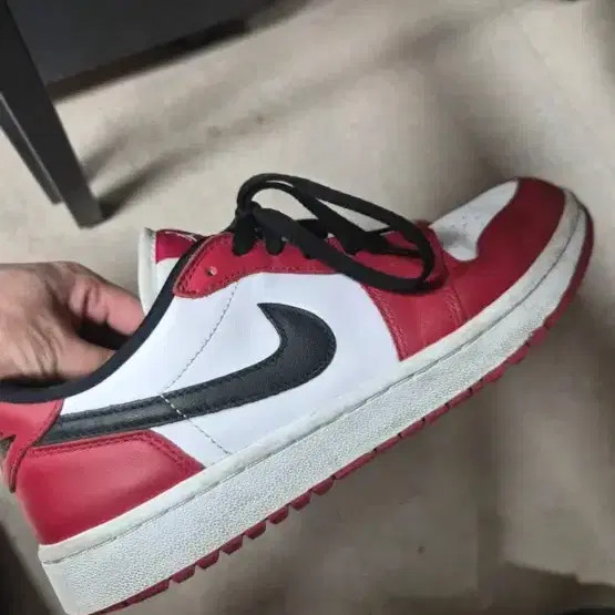 Nike Air Jordan 1 Low Chicago Golf Shoes Official