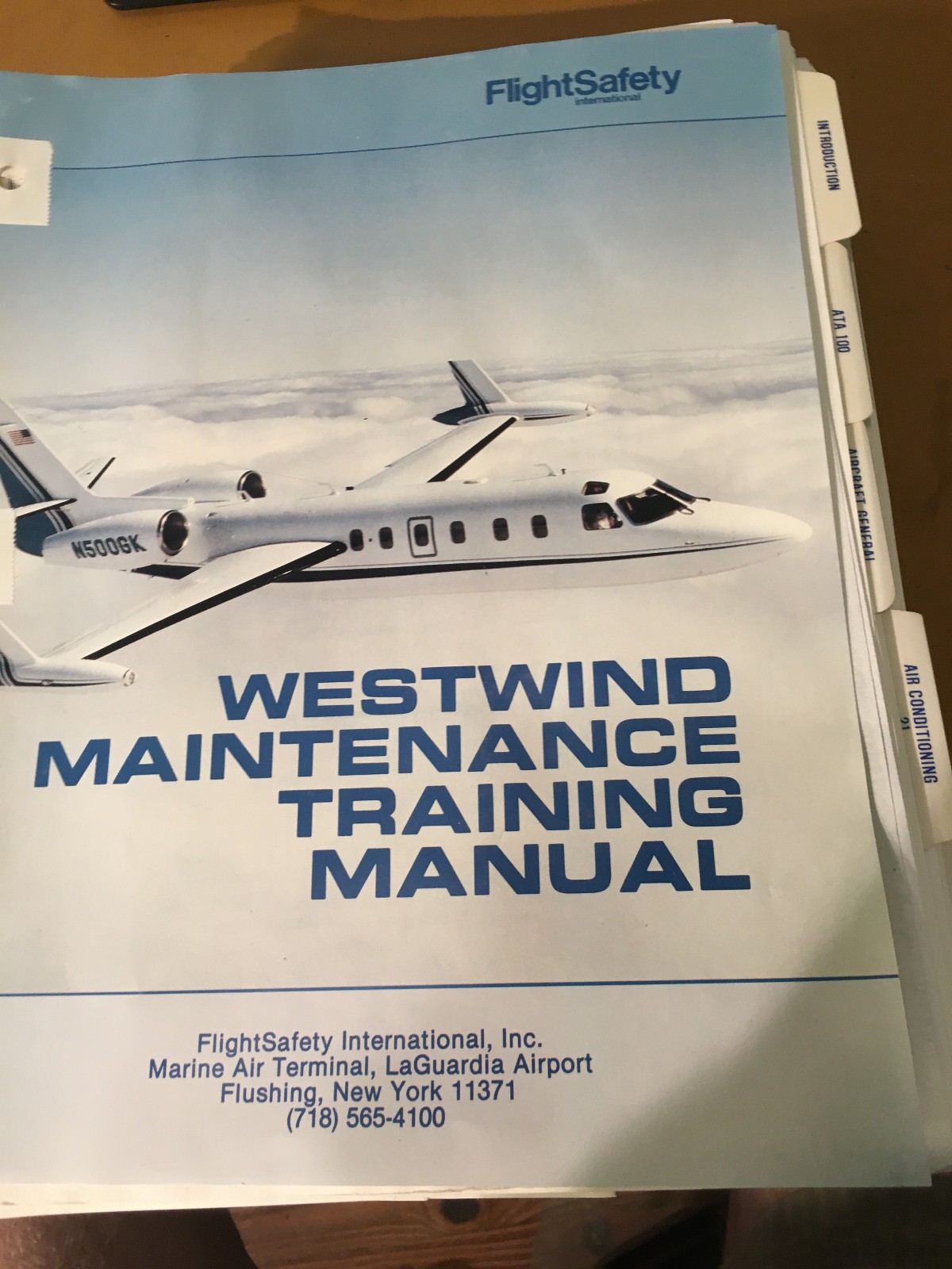 Westwind 1124 and 1124A Maintenance Training Manual