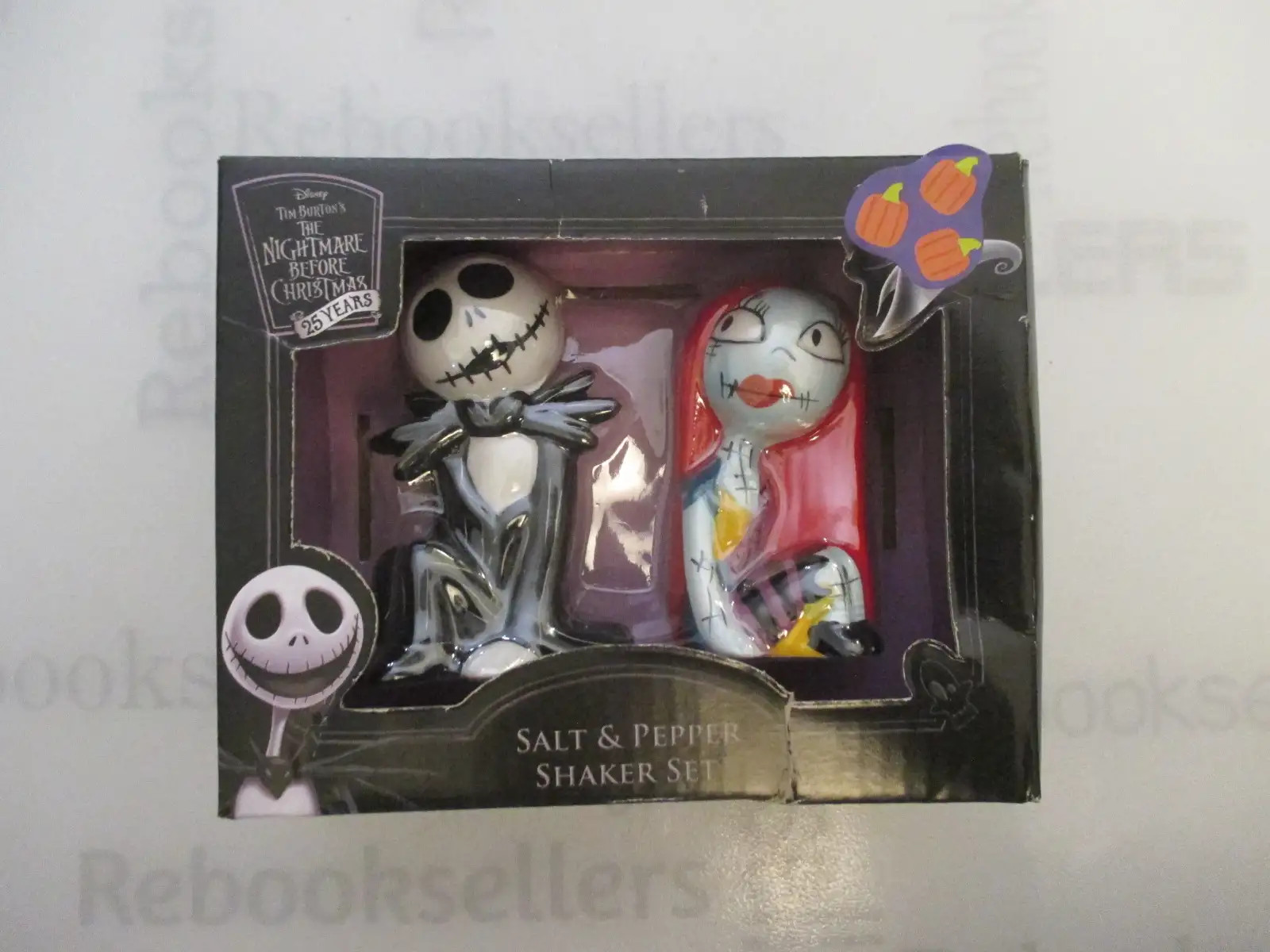 The Nightmare Before Christmas 25 Years Jack Skellington and Sally Salt and Pe..