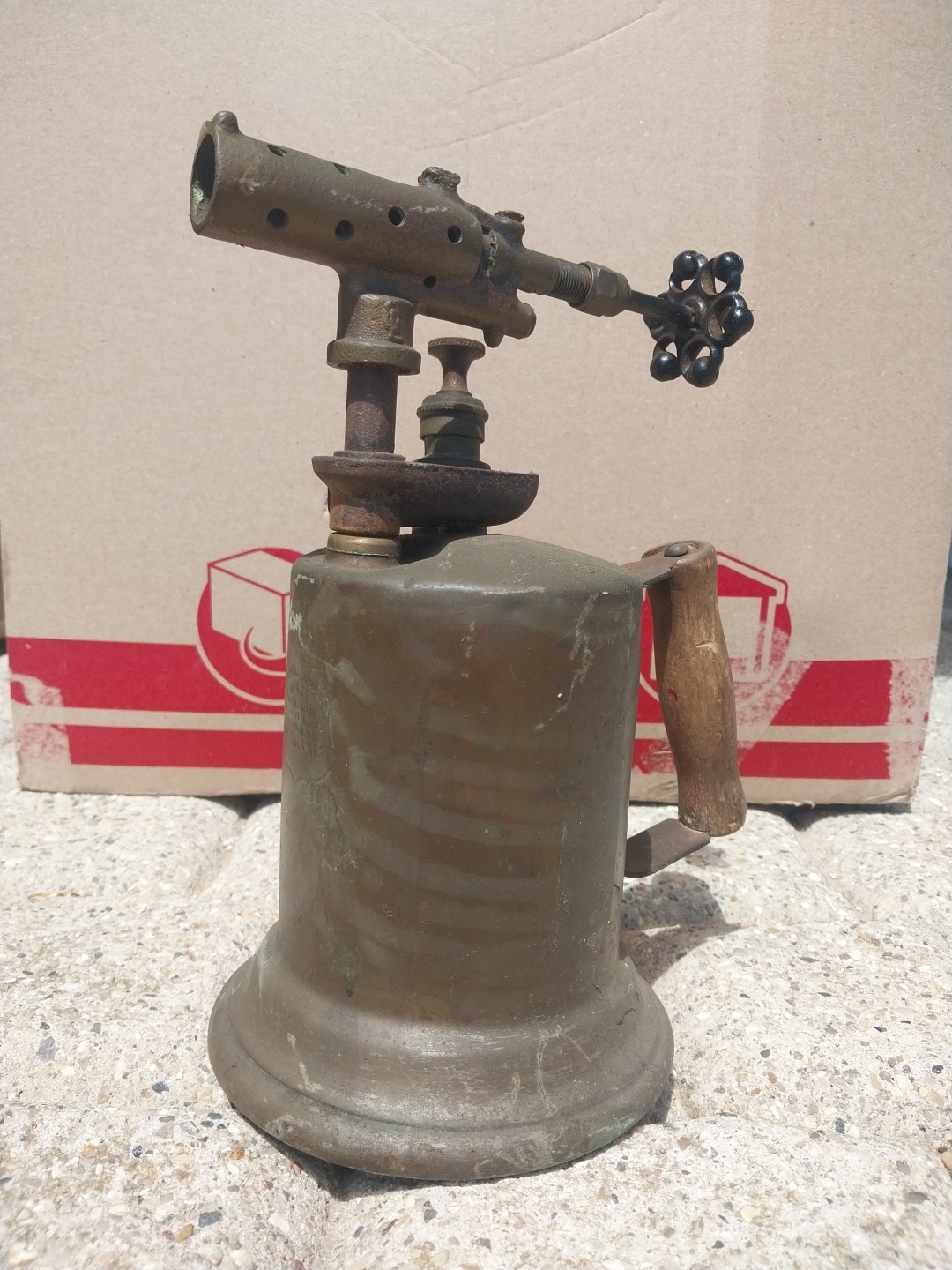 Vintage Clayton and Lambert Brass Blow Torch