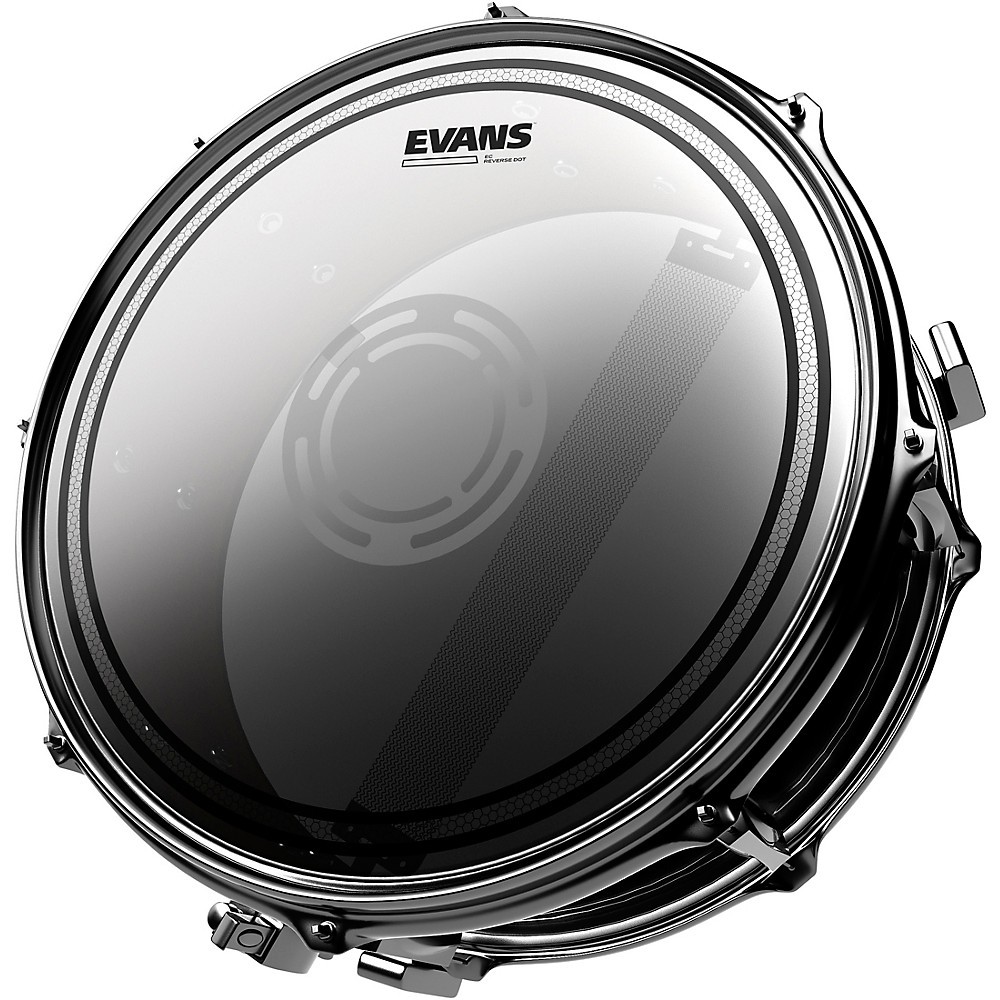 Evans EC Reverse Dot Coated Snare Batter Head 13" Bistro Black