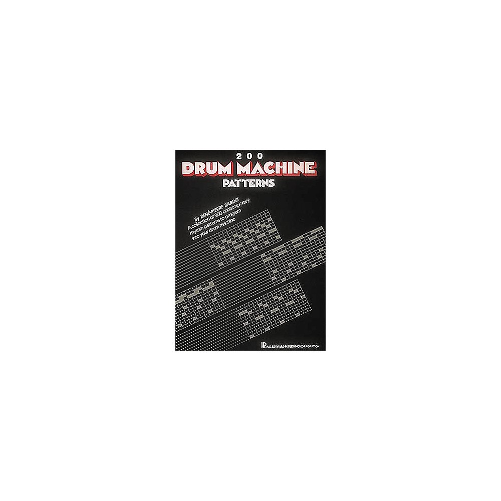 Hal Leonard 200 Drum Machine Patterns Book